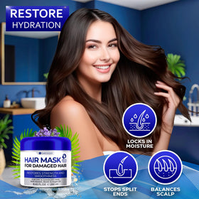 BELLISSO label closeup showing key ingredients for strengthening