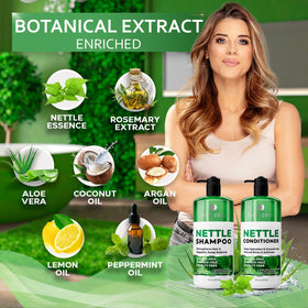 BELLISSO product label close-up showing botanical ingredients and transparency benefit
