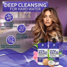 BELLISSO set styled on bathroom shelf conveying salon-grade results
