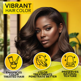 BELLISSO lifestyle after-use shot of defined curls showing restored bounce and shine