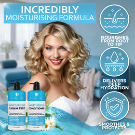 BELLISSO shampoo lather in hand for gentle cleansing