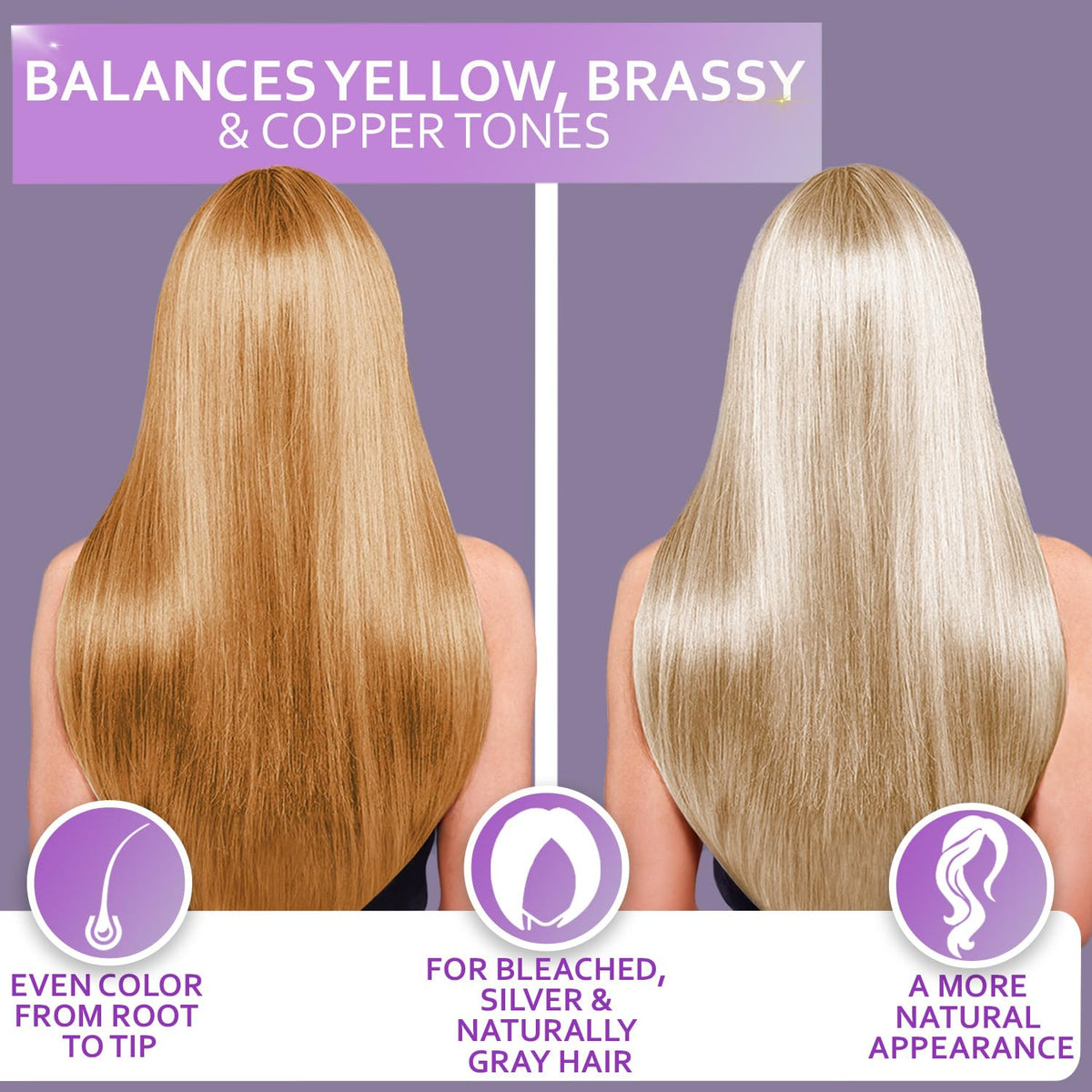 BELLISSO creamy mask texture with violet pigment for even toning