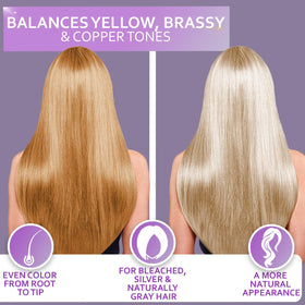 BELLISSO creamy mask texture with violet pigment for even toning