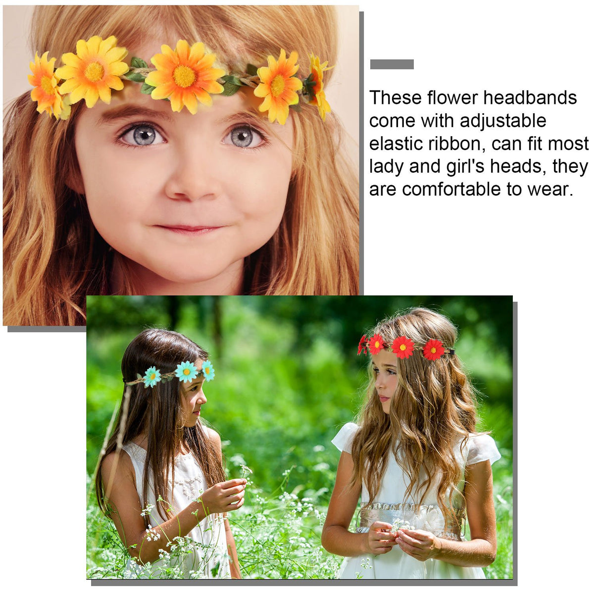 Bememo hand holding headband for scale emphasizing lightweight, child-friendly size