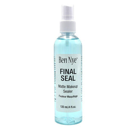 Ben Nye Final Seal front bottle showing label and matte spray benefit