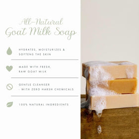 Bend Soap Company four bars stacked to show size and long-lasting value