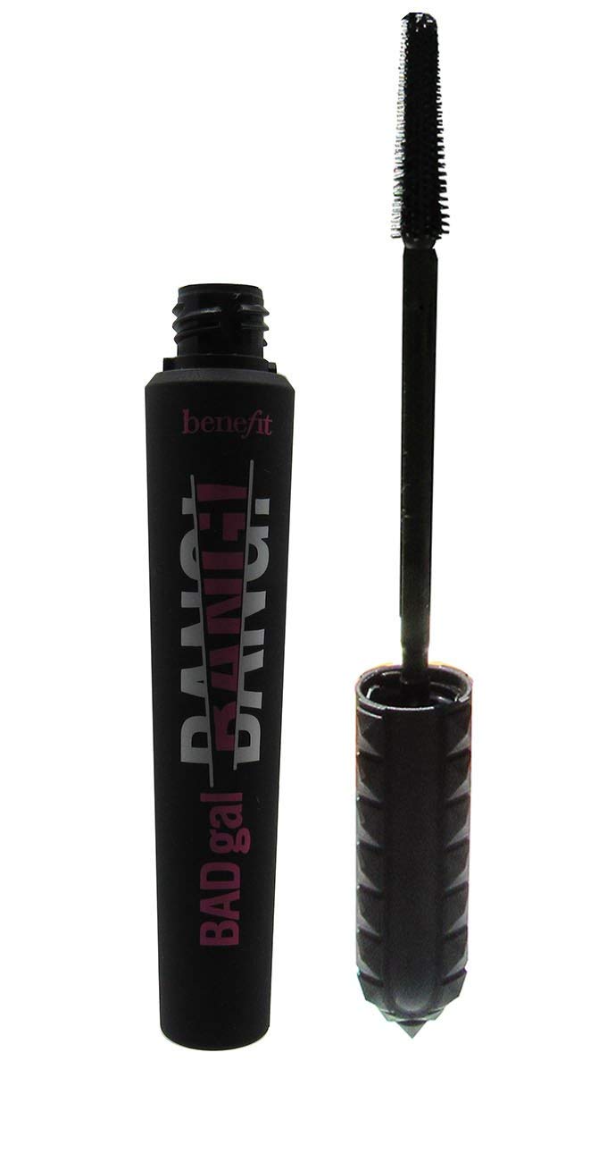 Benefit Bad Gal Bang front tube showing compact packaging and intense black finish