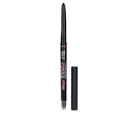 Benefit BADgal BANG! front view showing pitch black pencil and cap for bold definition