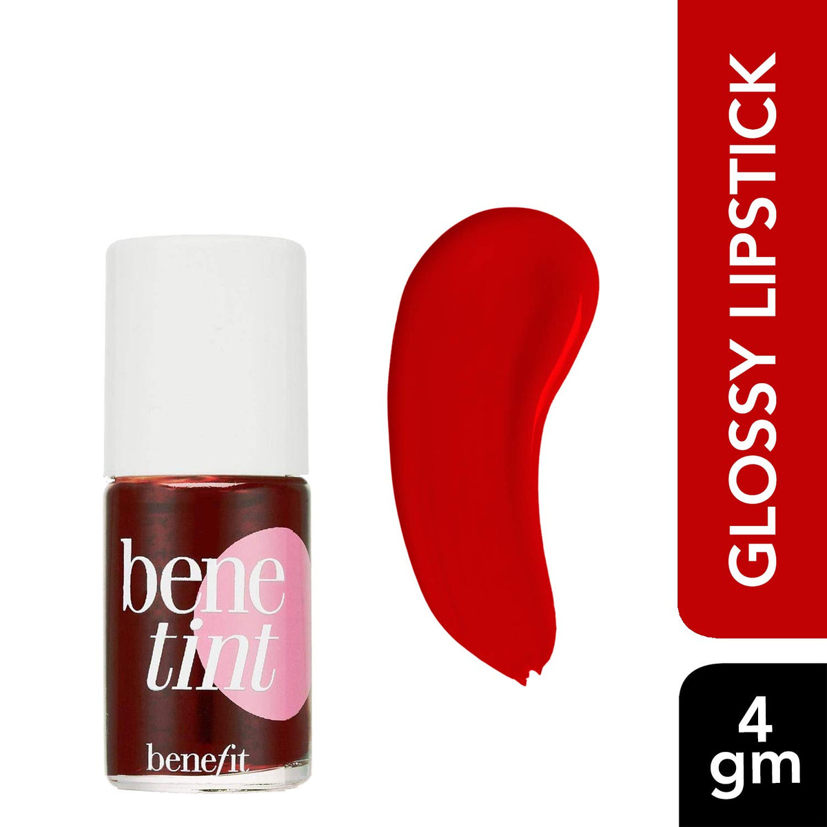 Benefit Benetint brush applicator detail highlighting precise application benefit