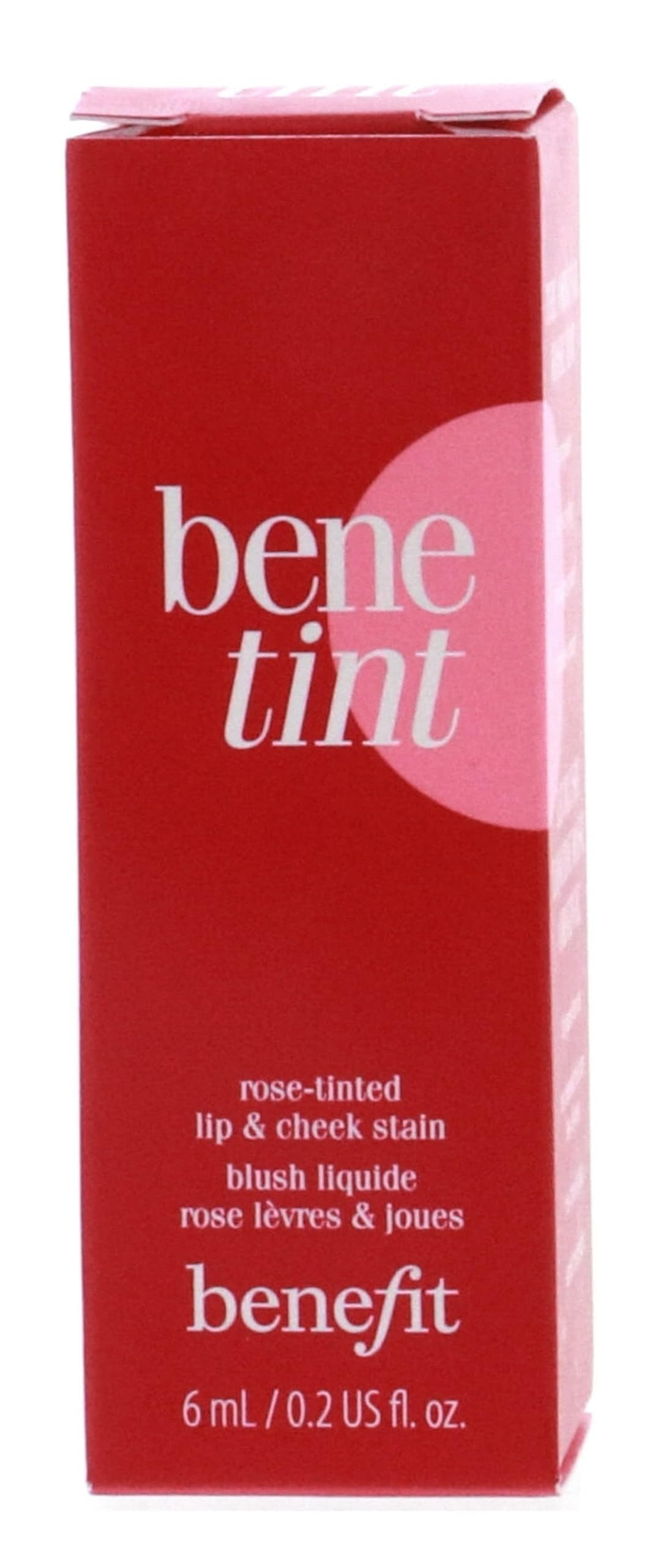 Benefit Bene Tint cheeks blended look highlighting natural rosy flush