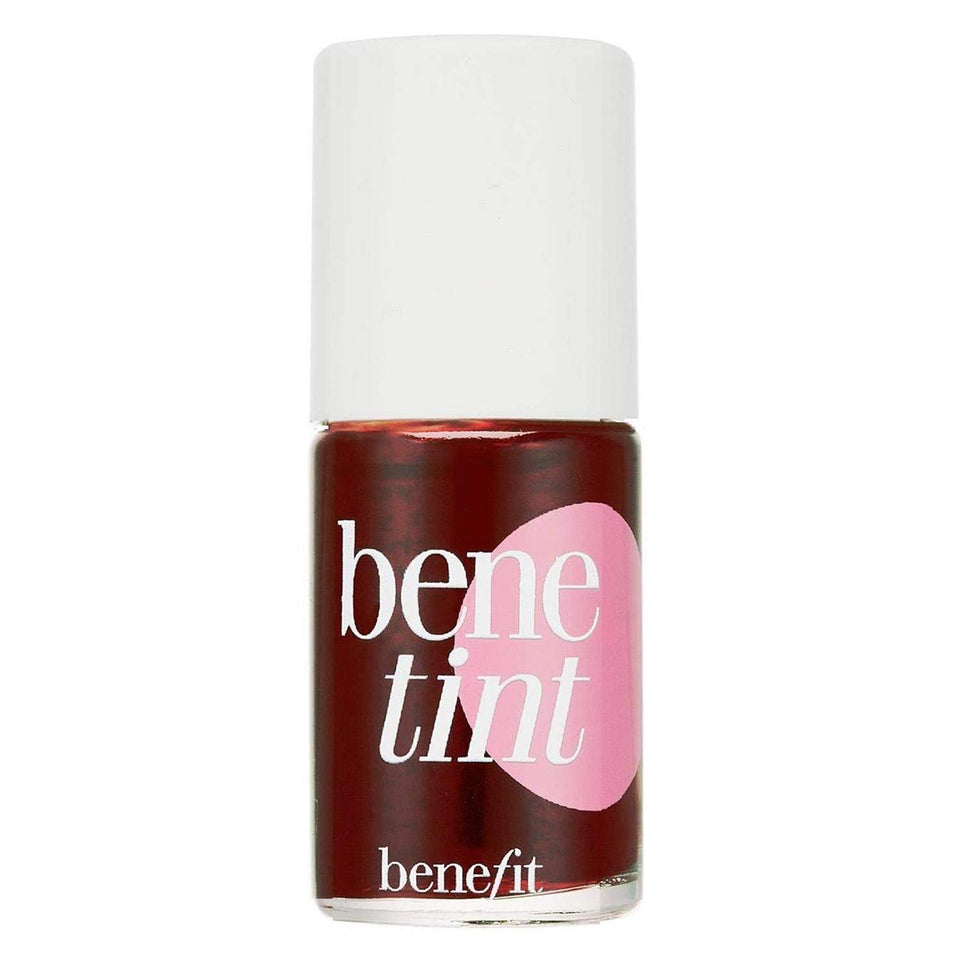 Benefit Benetint front packaging showing compact travel bottle and branding