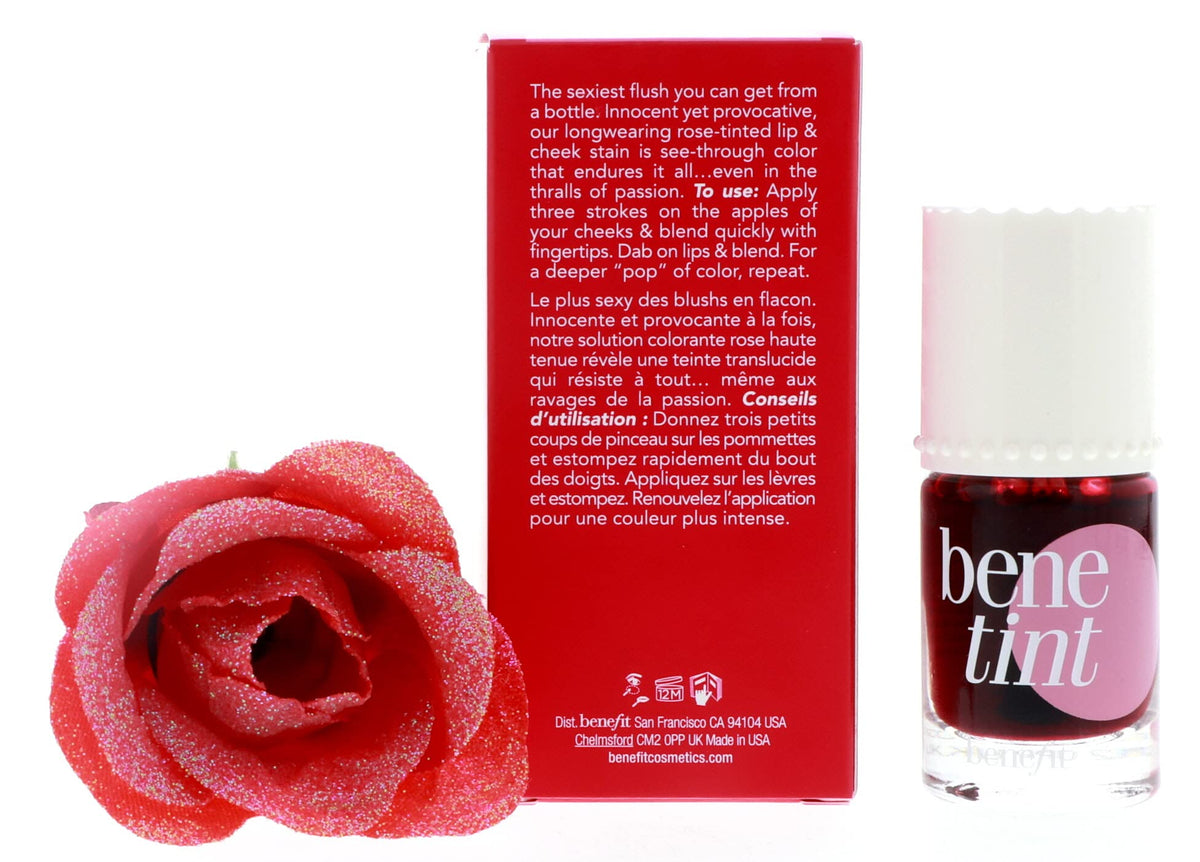 Benefit benetint precision brush applicator highlighting targeted, mess-free placement
