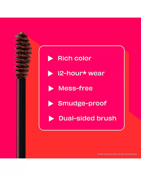 Creamy wax texture close-up of Benefit brow product showing rich pigment for buildable coverage