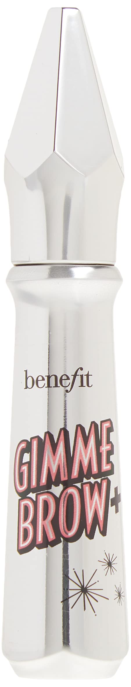 Benefit Gimme Brow+ precision brush close-up demonstrating controlled application