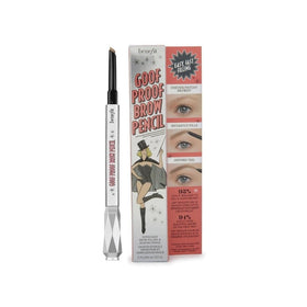 Benefit Goof Proof front packaging showing pencil and box, compact for travel