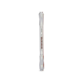 Benefit Goof Proof pencil tip close-up showing angled oval tip for precise strokes