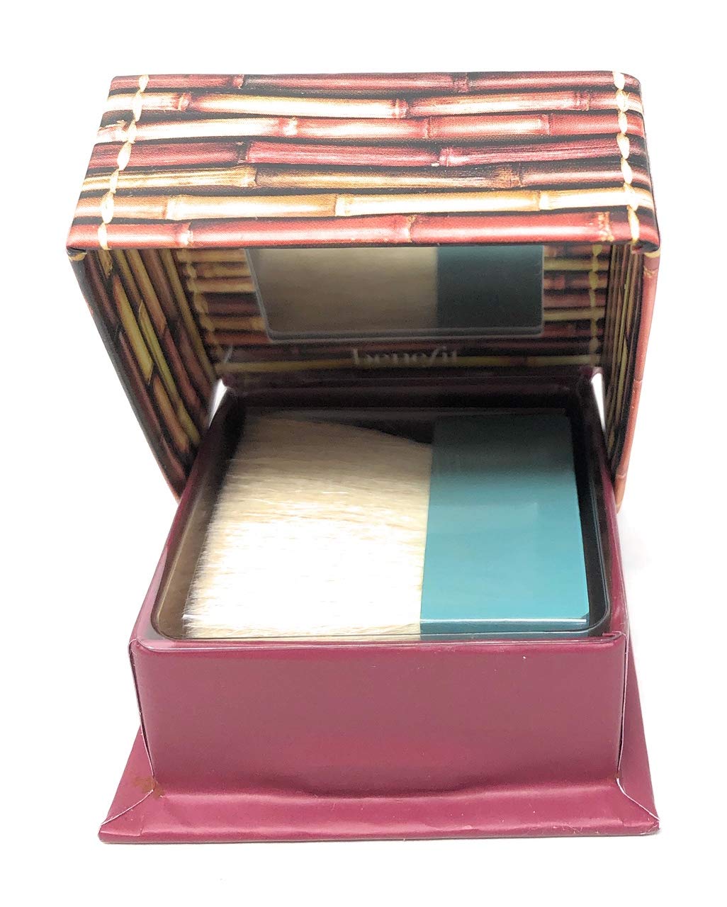 Benefit Hoola powder texture close-up showcasing smooth matte finish for blendability