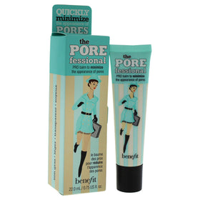 Benefit the POREfessional front tube showing compact size and travel-friendly design