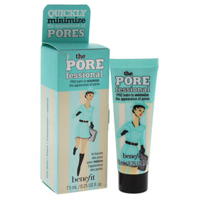 Benefit the POREfessional Pro Balm front packaging showing tube and label, travel-ready primer
