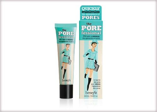 Benefit the POREfessional Pro Balm texture close-up showing silky translucent balm, smooths pores