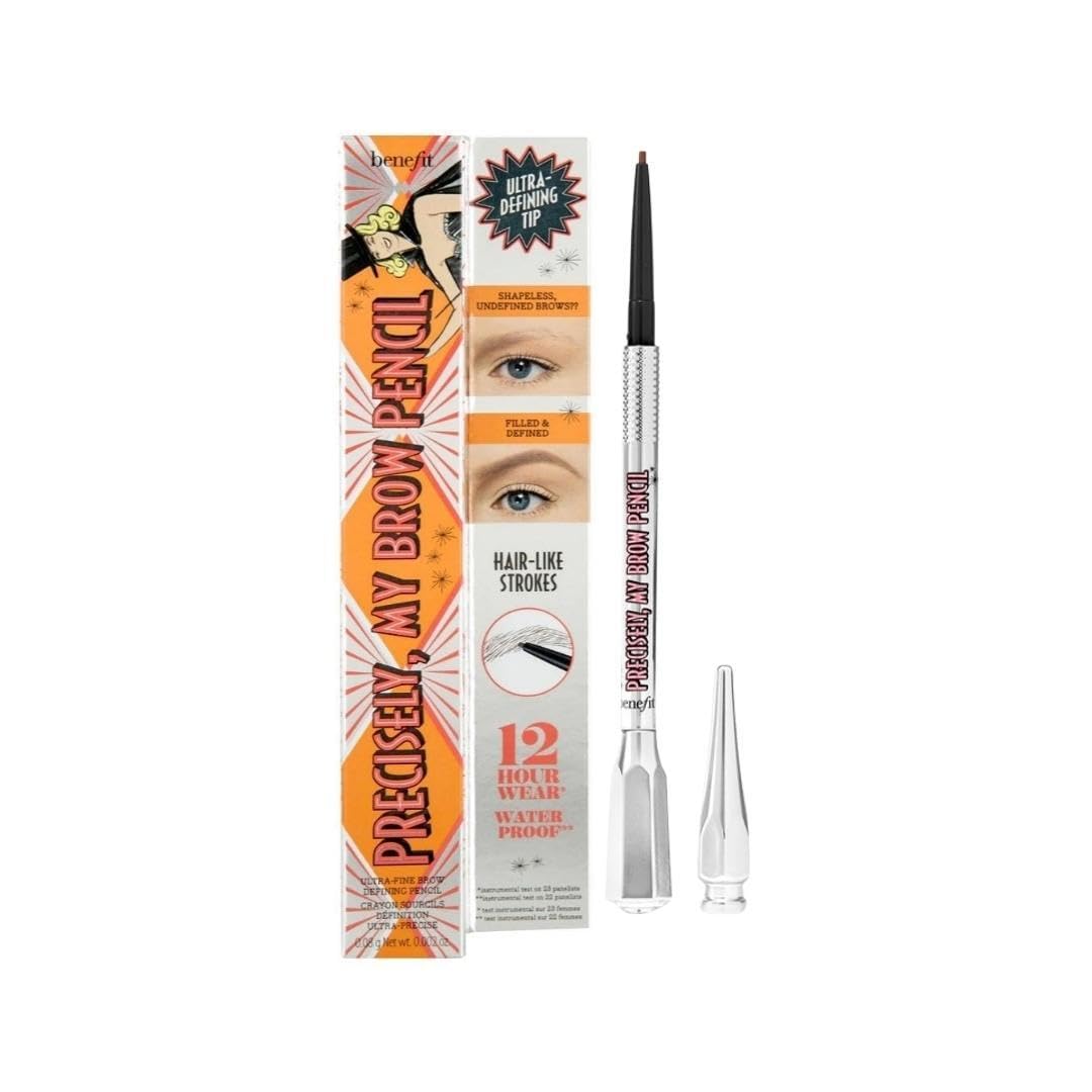 Benefit Precisely My Brow front packaging showing product and shade, clear branding benefit