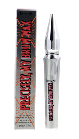 Benefit Precisely My Brow Wax front tube showing packaging and shade