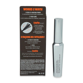 Benefit ExtraFlex brush close-up demonstrating precise lash separation
