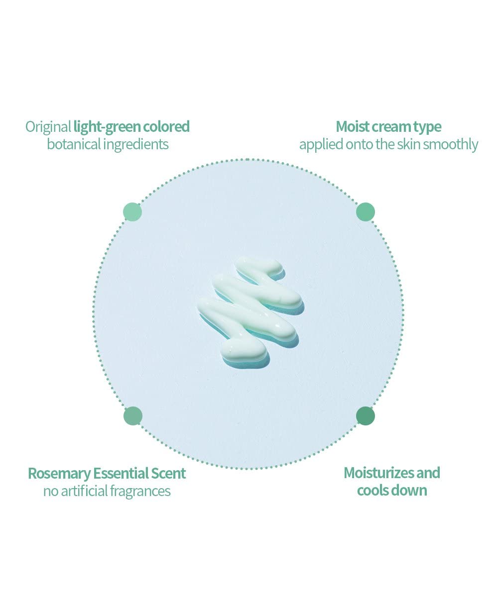 BENTON product label and ingredients list revealing soothing actives