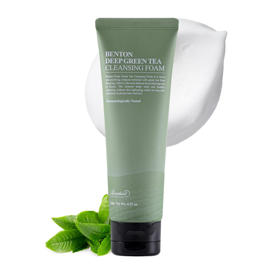 BENTON front packaging showing bottle and label benefits