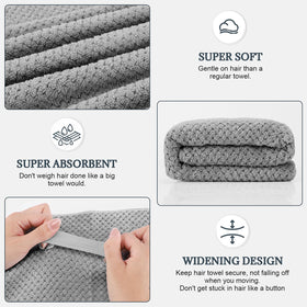 BEoffer towel wrapped on model to show large 41x24 inch coverage benefit