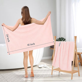 BEoffer size comparison with bath towel illustrating larger coverage