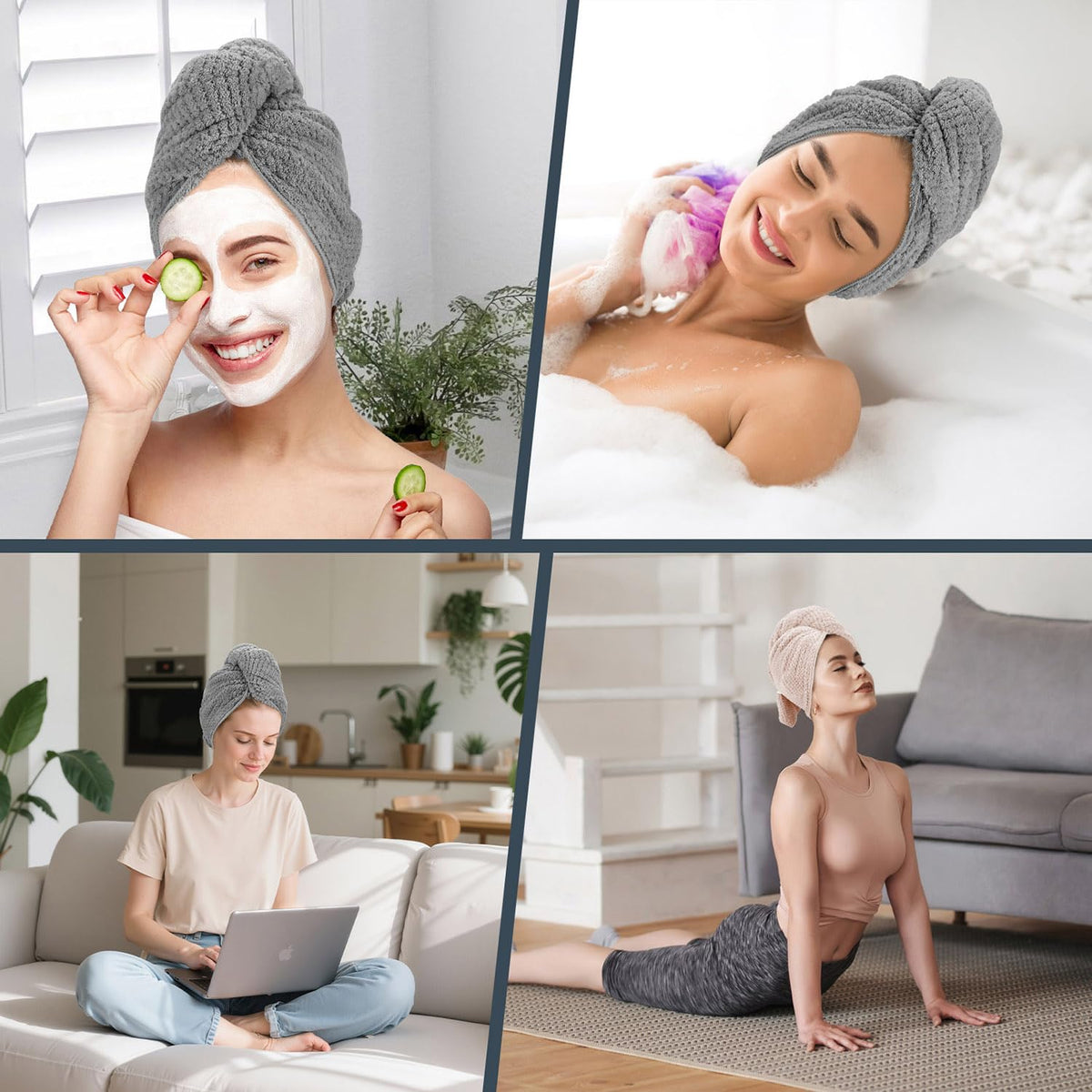 BEoffer towels folded compactly for travel showing lightweight packing benefit
