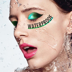 BEPHOLAN texture stroke on skin revealing metallic green shimmer and intense color payoff