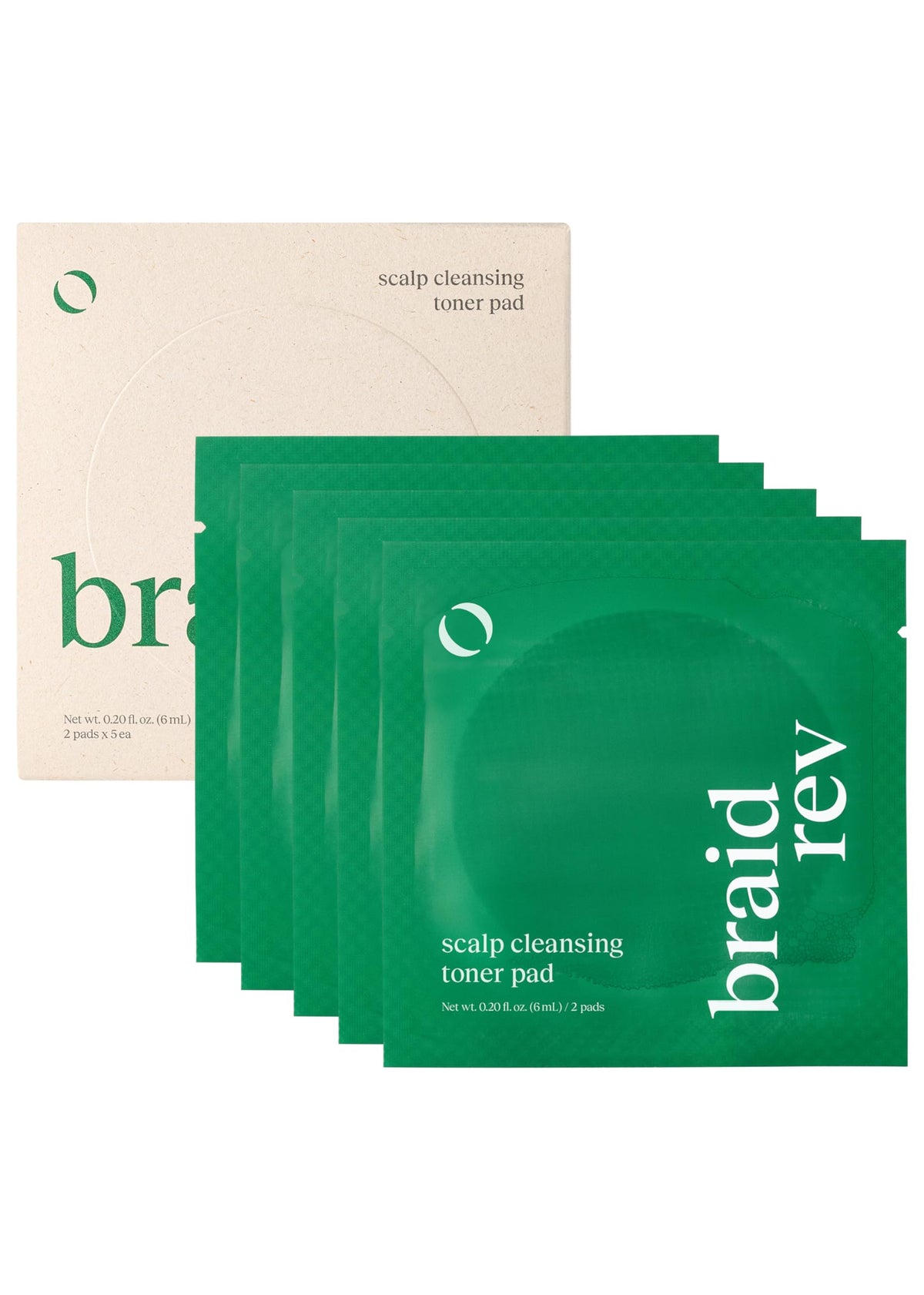Bephor front packaging showing travel-ready toner pads and benefits