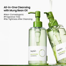 beplain clear oil texture drop illustrating lightweight emulsifying benefit