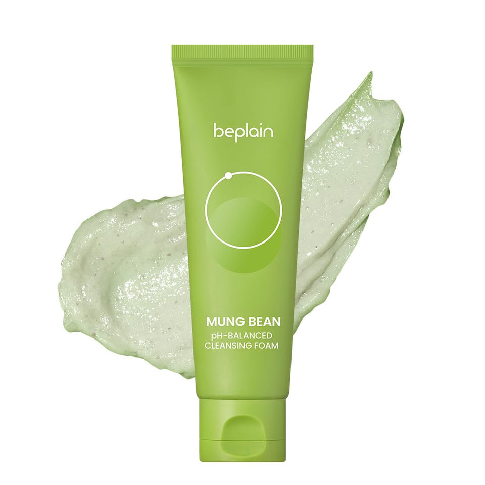 beplain front-of-tube showing label and size, highlights gentle cleansing