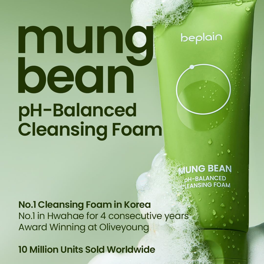 beplain close-up of foam texture, demonstrates rich, hydrating lather