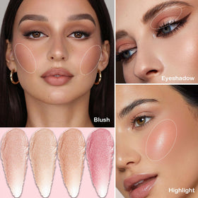BERALLOYE pan texture close-up highlighting baked finish and easy blending benefit