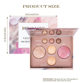 BERALLOYE travel bag with palette showing portability and on-the-go touch-up benefit