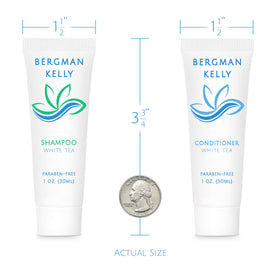Bergman Kelly bottle cap detail highlighting TSA-friendly design and easy dispensing benefit