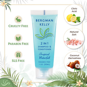 Bergman Kelly cap with foil seal preventing leaks and preserving freshness