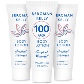 BERGMAN KELLY front packaging tube showing brand and scent, boosts guest experience