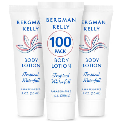 BERGMAN KELLY front packaging tube showing brand and scent, boosts guest experience