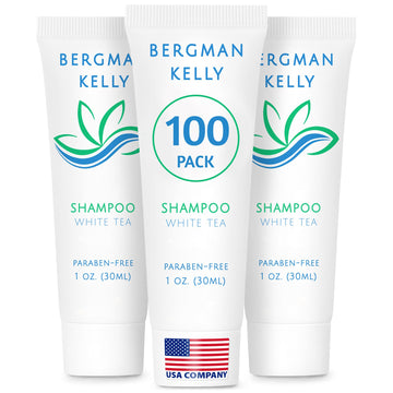 BERGMAN KELLY front packaging showing 100-pack and white tea scent benefit
