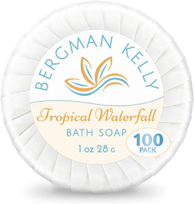 BERGMAN KELLY front packaging showing 100-count bulk and brand benefit