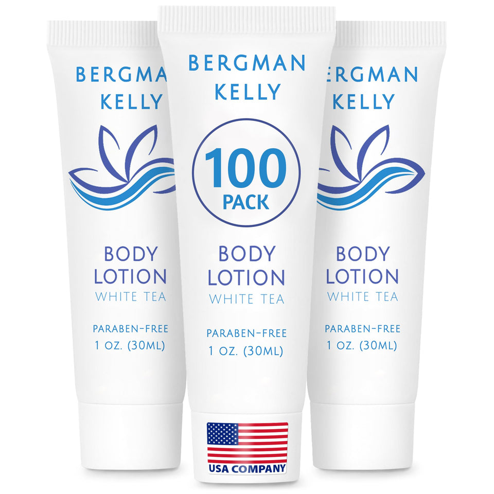 BERGMAN KELLY front packaging showing 100 tubes and brand, ideal bulk convenience