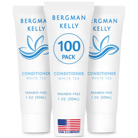 BERGMAN KELLY front packaging showing 100 tubes and brand clarity benefit