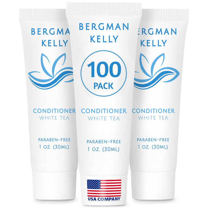 BERGMAN KELLY front packaging showing 100 tubes and brand clarity benefit