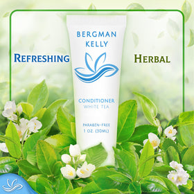 BERGMAN KELLY tube displayed in amenity tray improving guest presentation