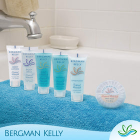 BERGMAN KELLY size comparison with credit card showing compact travel-friendly dimensions